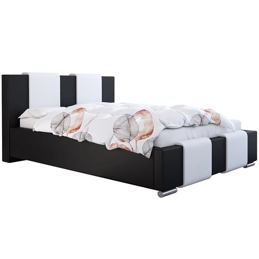 Podwójne łóżko z pojemnikiem 180x200 Lamar 3X - 36 kolorów Elior One Size Edinos.pl