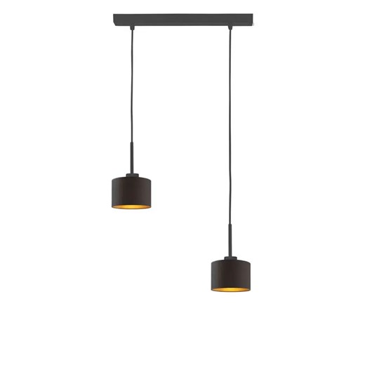 Nowoczesna lampa wisząca nad stół na czarnym stelażu - F9-Z33 ze sklepu Edinos.pl w kategorii Lampy wiszące - zdjęcie 172203213
