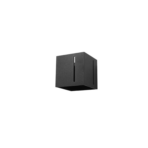 Czarny minimalistyczny kinkiet kostka - EX525-Pixan Lumes One Size Edinos.pl