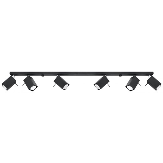 Czarny plafon regulowany punktowy - EX515-Merids ze sklepu Edinos.pl w kategorii Lampy sufitowe - zdjęcie 172203542