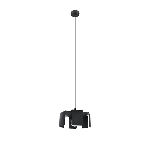 Czarna lampa wisząca industrialna EX584 H1-Z53 ze sklepu Edinos.pl w kategorii Lampy wiszące - zdjęcie 172203692