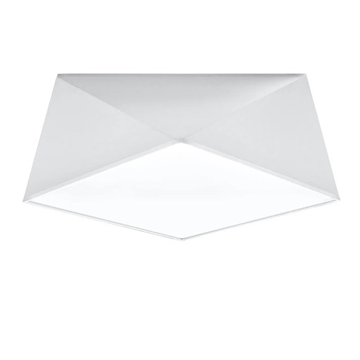 Biały minimalistyczny plafon - EX590-Hexi Lumes One Size Edinos.pl