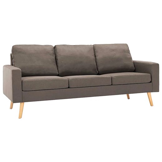 3-osobowa sofa taupe - Muria 3Q ze sklepu Edinos.pl w kategorii Sofy i kanapy - zdjęcie 172204090