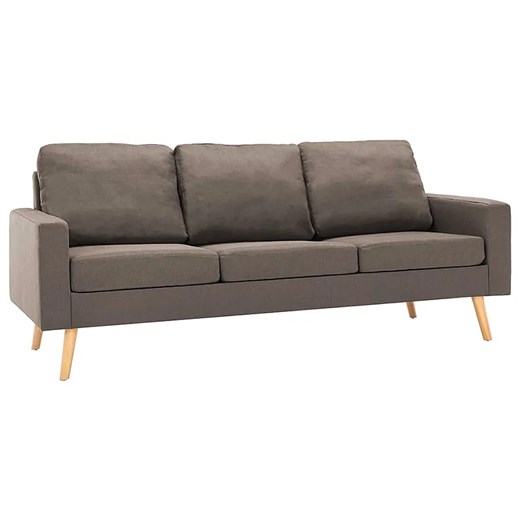 3-osobowa sofa taupe - Eroa 3Q Elior One Size Edinos.pl wyprzedaż