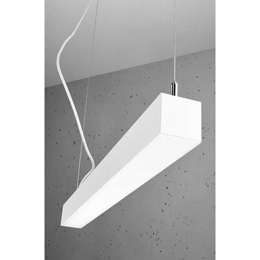 Biała lampa wisząca LED z regulacją 3000 K - EX617-Pini Lumes One Size Edinos.pl