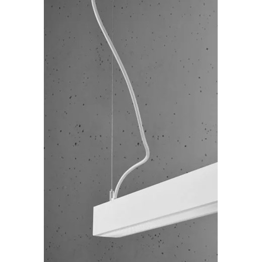 Biała lampa wisząca LED z regulacją 3000 K - EX617-Pini Lumes One Size Edinos.pl