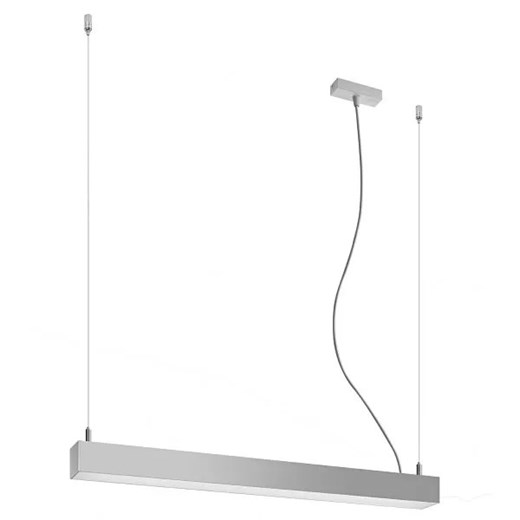 Srebrna loftowa lampa wisząca LED 3000 K - 4X EX617 L3-G61 ze sklepu Edinos.pl w kategorii Lampy wiszące - zdjęcie 172204131