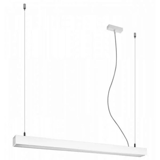 Biała lampa wisząca LED biurowa 4000 K - EX618-Pini Lumes One Size Edinos.pl