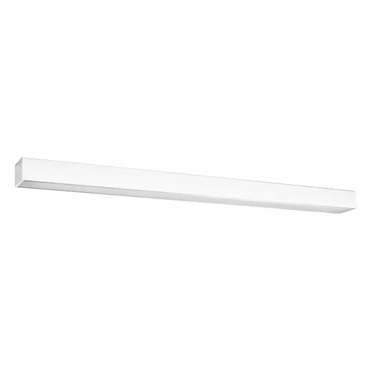 Biały liniowy plafon z modułem LED 3000 K - EX625-Pini ze sklepu Edinos.pl w kategorii Lampy sufitowe - zdjęcie 172204234
