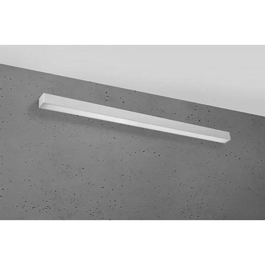 Srebrny liniowy kinkiet LED 3000 K - EX635-Pini Lumes One Size Edinos.pl