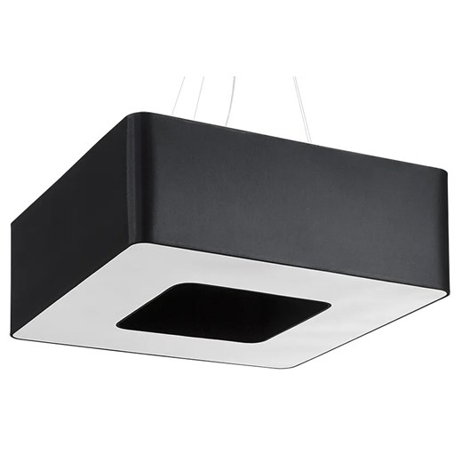 Czarny designerski żyrandol kwadrat - EX703-Urani Lumes One Size Edinos.pl