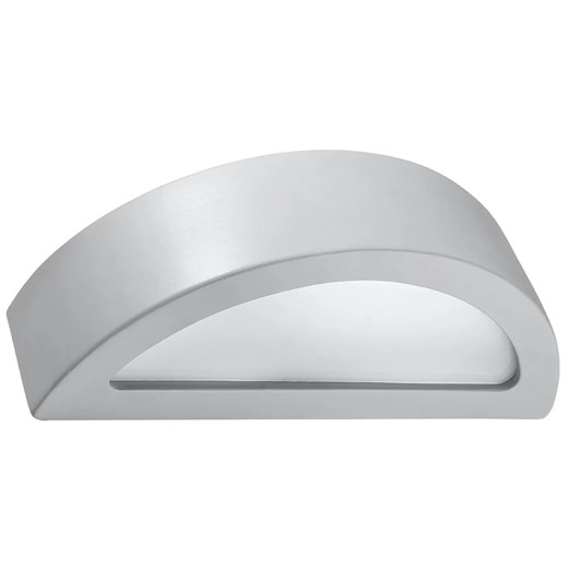 Szary ceramiczny kinkiet półokrągły - 4X EX715 W4-G40 ze sklepu Edinos.pl w kategorii Lampy ścienne - zdjęcie 172204700