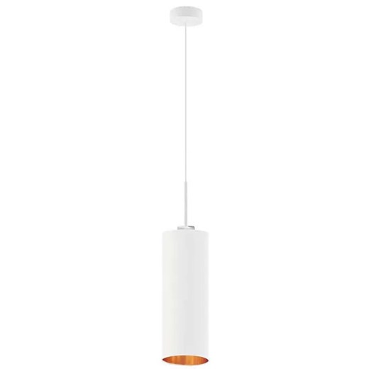 Regulowany zwis tuba na białym stelażu - R8-A02 ze sklepu Edinos.pl w kategorii Lampy wiszące - zdjęcie 172205083