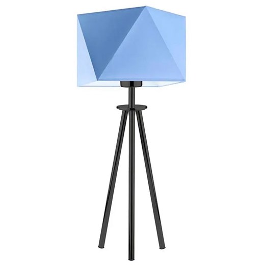 Geometryczna lampka stołowa na czarnym stelażu - EX927-Soveti - 18 kolorów ze sklepu Edinos.pl w kategorii Lampy stołowe - zdjęcie 172205223