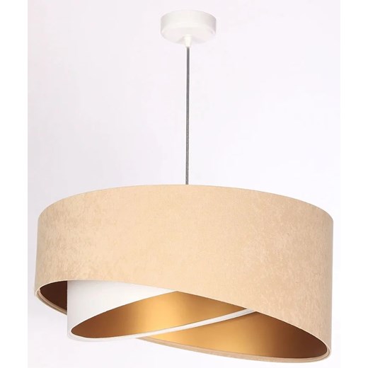 Beżowa skandynawska lampa wisząca - EX983-Holis Lumes One Size Edinos.pl