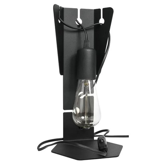 Czarna industrialna lampka biurowa - EXX248-Arbo ze sklepu Edinos.pl w kategorii Lampy stołowe - zdjęcie 172206803