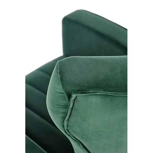 Zielony nowoczesny fotel wypoczynkowy - Marson Elior One Size Edinos.pl