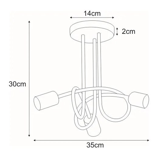 Lampa wisząca Lumes 