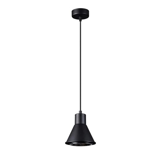 Czarna lampa wisząca loft stożek - S170-Koria Lumes One Size Edinos.pl