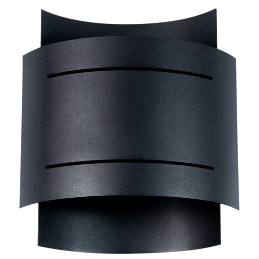 Czarny nowoczesny kinkiet - S173-Wiena ze sklepu Edinos.pl w kategorii Lampy ścienne - zdjęcie 172208493