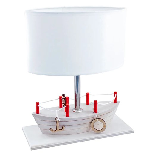 Bielona lampka nocna dla dzieci statek - S184-Mirva Lumes One Size Edinos.pl
