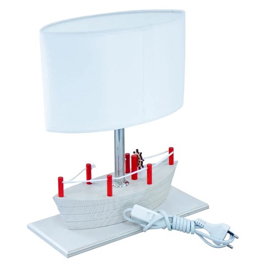 Bielona lampka nocna dla dzieci statek - S184-Mirva Lumes One Size Edinos.pl