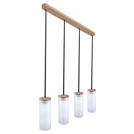 Czarna nowoczesna lampa wisząca nad wyspę - S239-Pavla Lumes One Size Edinos.pl