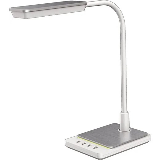 Biała nowoczesna lampka biurowa dotykowa - S256-Sabita Lumes One Size Edinos.pl