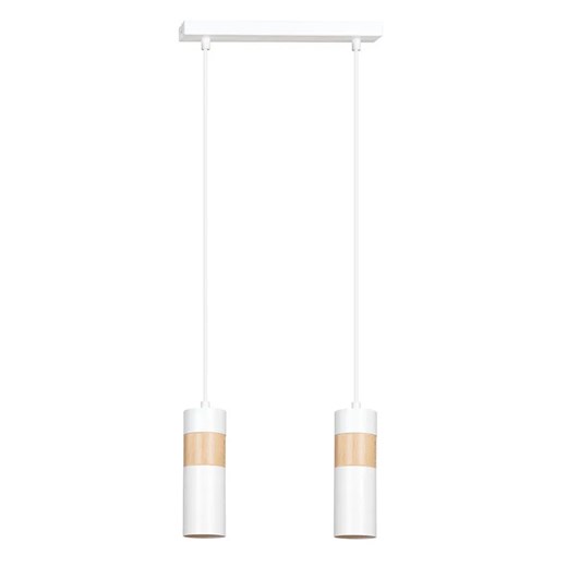 Biała nowoczesna lampa nad stół - D102-Grande Lumes One Size Edinos.pl