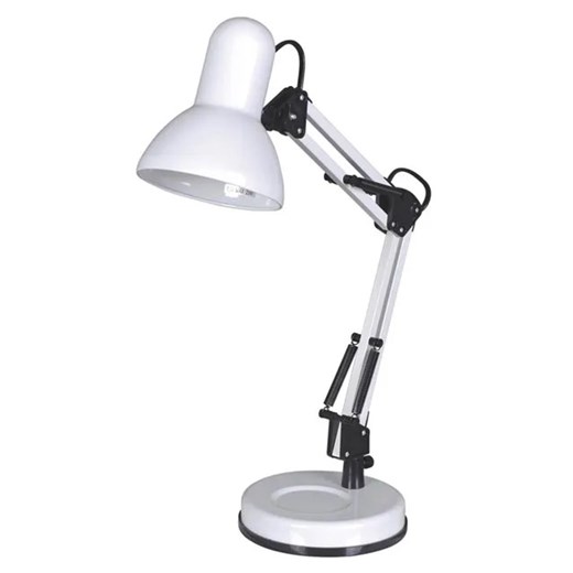 Biała regulowana lampka na biurko - S273-Terla Lumes One Size okazja Edinos.pl