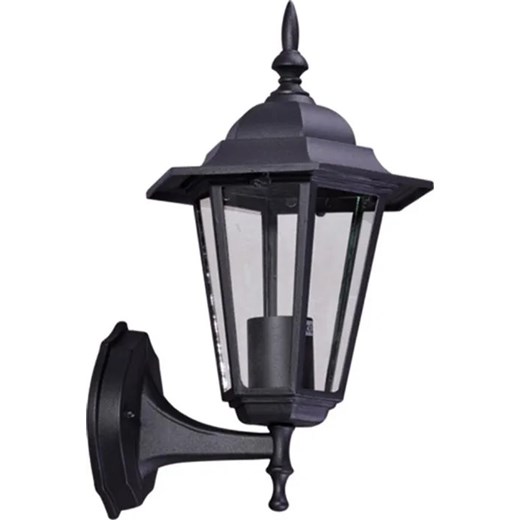 Czarny zewnętrzny kinkiet klasyczny - S331-Relva Lumes One Size Edinos.pl