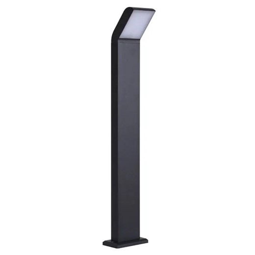 Czarna nowoczesna stojąca lampa ogrodowa LED - S345-Lucida ze sklepu Edinos.pl w kategorii Oświetlenie ogrodowe - zdjęcie 172209881