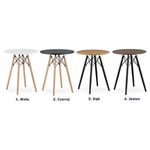Jesionowy stół do nowoczesnej kuchni - Emodi 3X Elior One Size Edinos.pl
