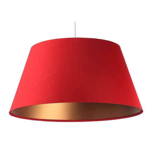Czerwona nowoczesna lampa wisząca dzwon - S406-Ohra Lumes One Size Edinos.pl