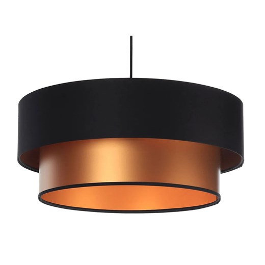 Miedziano-czarna lampa wisząca nad stół - S415-Parfa Lumes One Size Edinos.pl