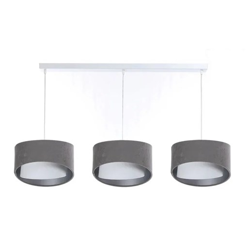 Lampa wisząca nad stół z trzema abażurami - S505-Vixa Lumes One Size Edinos.pl