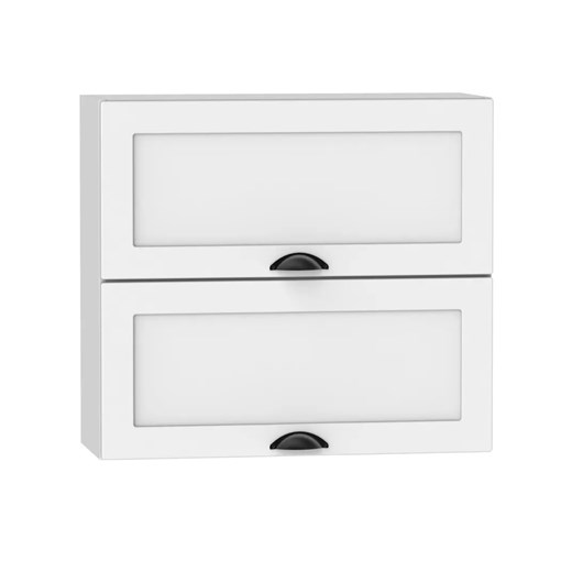 Podwójna szafka górna kuchenna biała - Pergio 40X 80 Elior One Size Edinos.pl