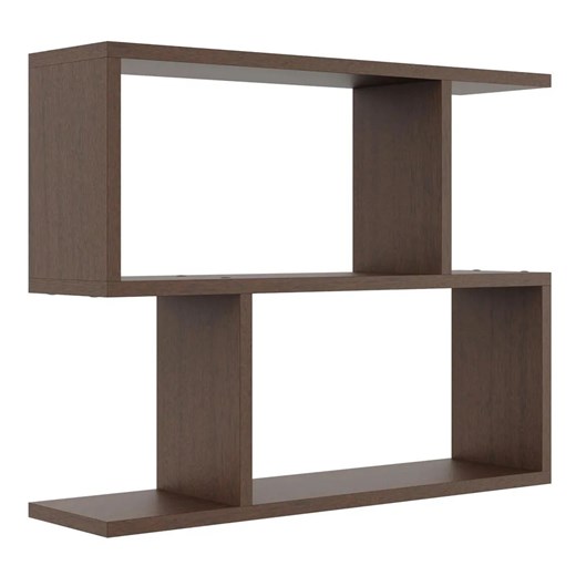 Minimalistyczna Półka Wisząca W Kolorze Wenge D0-L31 ze sklepu Edinos.pl w kategorii Półki - zdjęcie 172212353