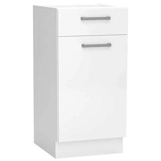 Biała szafka kuchenna z szufladą - Elora 5X 40 cm połysk Elior One Size Edinos.pl