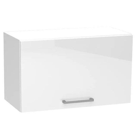 Biała szafka nad kuchenny okap - Elora 25X 60 cm połysk Elior One Size Edinos.pl