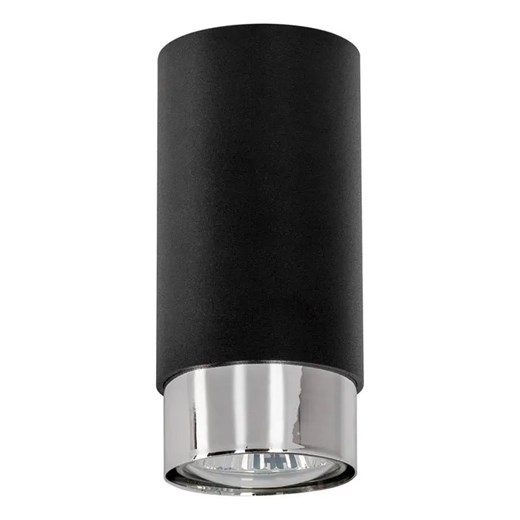 Czarna nowoczesna lampa sufitowa tuba - S686-Hivo ze sklepu Edinos.pl w kategorii Lampy sufitowe - zdjęcie 172214280