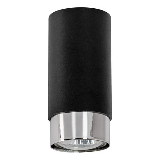 Czarna nowoczesna lampa sufitowa tuba - S686 S6-H58 ze sklepu Edinos.pl w kategorii Lampy sufitowe - zdjęcie 172214280