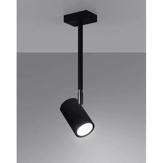 Czarny plafon z regulowanym kloszem - S750-Fira Lumes One Size Edinos.pl