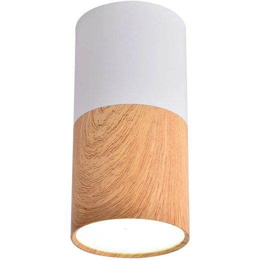 Biała lampa sufitowa typu tuba - K071-Rena Lumes One Size Edinos.pl