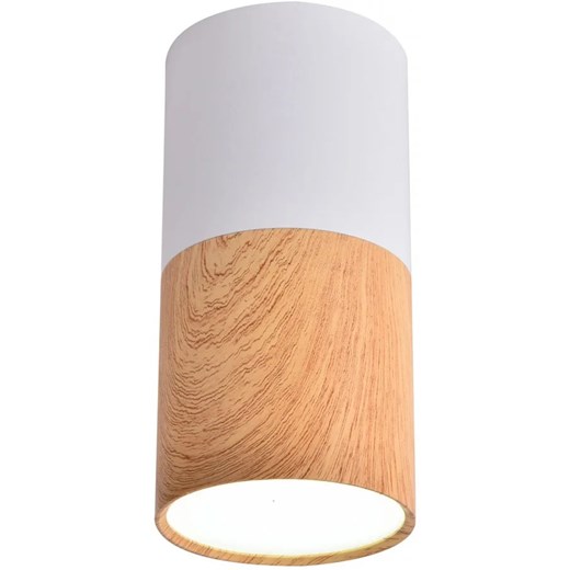 Biała lampa sufitowa typu tuba - K071 M2-K96 ze sklepu Edinos.pl w kategorii Lampy sufitowe - zdjęcie 172214610