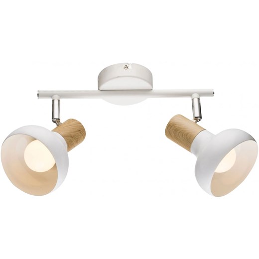 Biała lampa sufitowa loftowa - K096-Mirabel Lumes One Size Edinos.pl