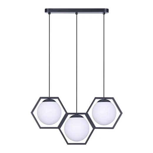 Geometryczna potrójna lampa wisząca nad stół - S770 S7-A19 ze sklepu Edinos.pl w kategorii Lampy wiszące - zdjęcie 172214680