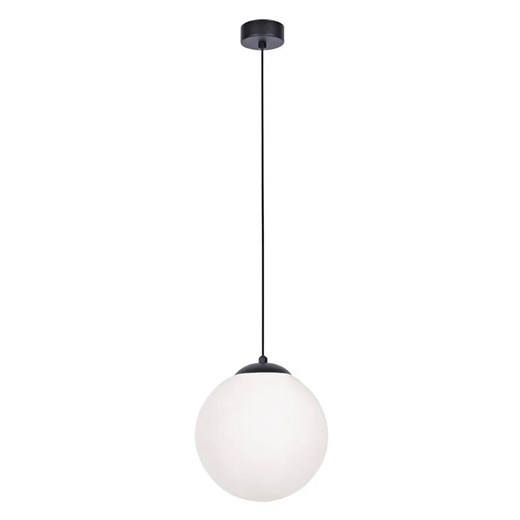 Lampa wisząca ze szklanym kloszem 30 cm - S801 F0-Z04 ze sklepu Edinos.pl w kategorii Lampy wiszące - zdjęcie 172215881