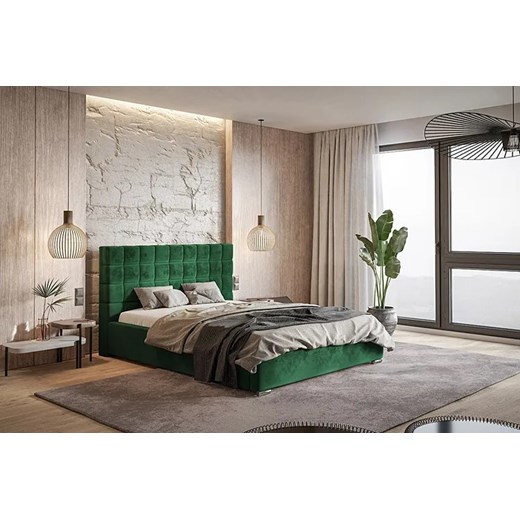Łóżko tapicerowane 180x200 Salerno 4X - 36 kolorów Elior One Size Edinos.pl