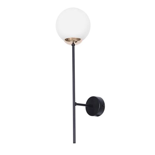 Nowoczesny kinkiet z okrągłym kloszem - S849-Kargo Lumes One Size Edinos.pl
